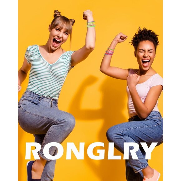 Glow-In-The-Dark 80s Jelly Bracelets - 30 Neon Colors to Light Up Any Event - Picture 5 of 8